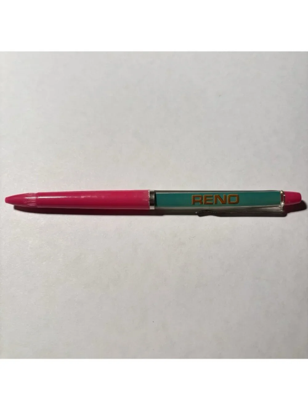 Reno Nevada Floaty Pen Vintage Souvenir Promo